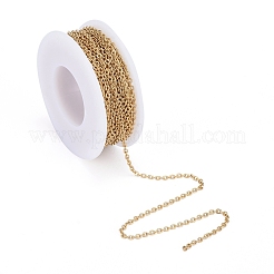 PVD-Vakuumbeschichtung 304 Edelstahl-Kabelketten&nbsp;CHS-F007-01G-B