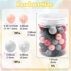 Perle di silicone&nbsp;SIL-YW0001-40B