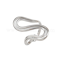 Bagues de manchette ouvertes en acier inoxydable 304 pour femmes&nbsp;RJEW-K303-06P
