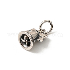 925 Glockenanhänger aus Sterlingsilber mit Schleife&nbsp;STER-K184-02AS