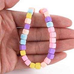 Chapelets de perle en pâte polymère manuel&nbsp;CLAY-T020-09F