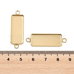 Ionenplattierung (IP) 304 Edelstahl Cabochon-Anschlussfassungen&nbsp;LS-STAS-F222-032G
