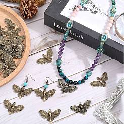 30 pièces pendentifs en alliage de style tibétain&nbsp;FIND-SC0006-91