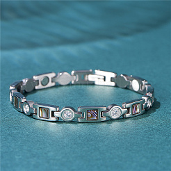 Uhrenarmbänder mit Panther-Kette aus Edelstahl&nbsp;JB661A