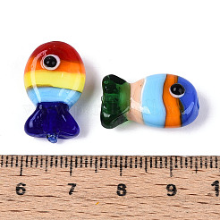 Handgemachte Murano Glas Perlen Stränge&nbsp;LAMP-N036-15