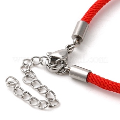 Fabrication de cordons milanais et de bracelets en acier inoxydable 304&nbsp;MAK-H004-02D-P02