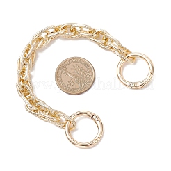 2 pz. 2 misure catene di estensione per borse in corda di alluminio testurizzata&nbsp;FIND-JF00162