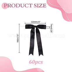Accesorios de adorno de lazo de poliéster&nbsp;FIND-WH0441-67C