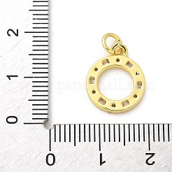 Ottone micro spianare pendenti zirconi&nbsp;KK-S511-18G