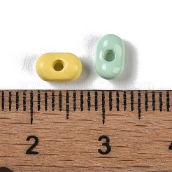 Sprühfarbe Legierung Perlen&nbsp;PALLOY-H145-05