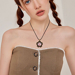 DIY-Kits zum Herstellen von Halsketten mit Anhängern aus Legierung&nbsp;DIY-TA0012-21
