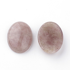 Natürliche Erdbeer-Quarz-Edelstein-Cabochons&nbsp;X-G-T020-18x25mm-28