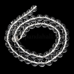 Natürlichem Quarz-Kristall-Perlen Stränge&nbsp;G-F820-K01-8mm