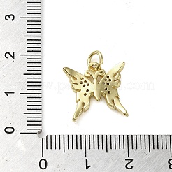 Pendentifs en laiton zircon cubique transparent&nbsp;KK-U005-01E-G