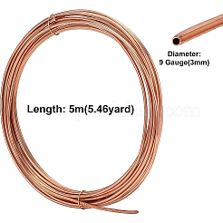 Fil de cuivre rond pour la fabrication de bijoux&nbsp;CWIR-BC0001-36