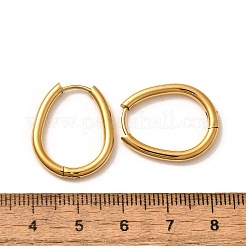 Orecchini a cerchio in acciaio inossidabile con placcatura ionica (ip).&nbsp;X-EJEW-P232-02G