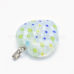 Manuell Millefiori Glas Anhänger&nbsp;LAMP-O016-05
