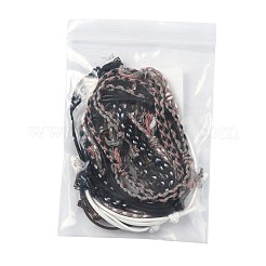 14 ensemble de bracelets en cordon de coton 7 couleurs pour hommes et femmes&nbsp;BJEW-FS00025-04