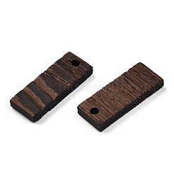 Anhänger aus natürlichem Wengeholz&nbsp;WOOD-T023-32