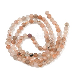 Natürliche sunstone Perlen Stränge&nbsp;G-RM241221-C29