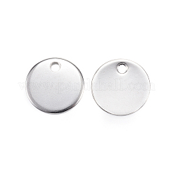Breloques en acier inoxydable 304 résistant au ternissement&nbsp;X-STAS-F039-91-12mm-P
