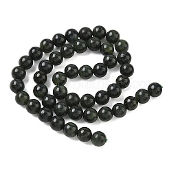 Natürliche kanadische Jade Perlen Stränge&nbsp;GG-CBA6BAC-A02-8mm