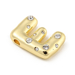 Pendenti in zirconi cubici trasparenti in micro pavè di ottone&nbsp;KK-E093-04G-E
