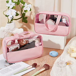 15 borsa da polso porta cosmetici con cerniera in pelle PU&nbsp;ABAG-WA0001-29B-01