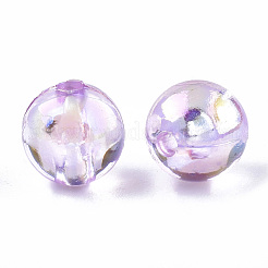 Perle di plastica trasparente&nbsp;OACR-S026-8mm-13