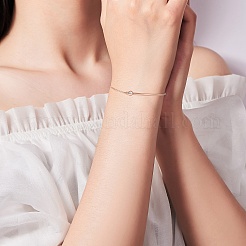 Klares Zirkonia-Armband&nbsp;JB756A