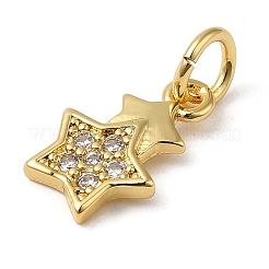 Pendentifs de placage en laiton&nbsp;KK-M271-05G
