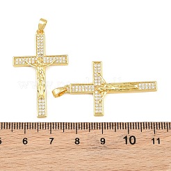 Ciondoli pasquali in ottone con micro pavé di zirconi cubici trasparenti&nbsp;CU-CBABDE1-03G