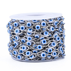 Chaînes à câbles ovales texturées en acier inoxydable 304&nbsp;CHS-T003-33P-01
