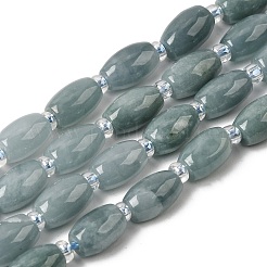 Natürliche Myanmar-Jadeit-Perlenstränge&nbsp;G-F822-C01-01