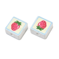 Perline di porcellana fatti a mano stampati&nbsp;PORC-G016-04K