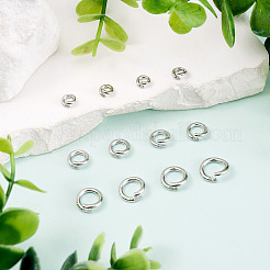 12 anneau de jonction ouvert en laiton de 3 styles&nbsp;KK-TA0008-82P