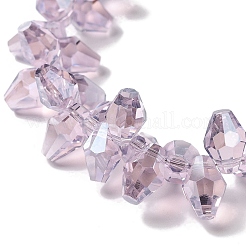 Fili di perline placcate con lucentezza di perle&nbsp;EGLA-H104-07A-PL03