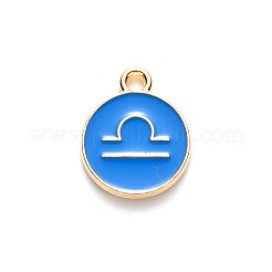 Pendentifs d'émail en alliage&nbsp;ENAM-S124-01A-02K