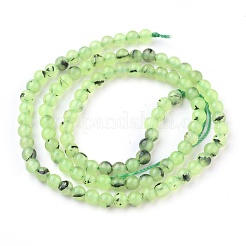 Perline Prehnite naturale fili&nbsp;X-G-I250-01A