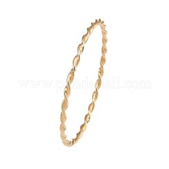Bracelets torsadés en acier inoxydable 304 pour femmes&nbsp;BJEW-G759-06G