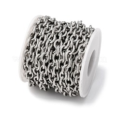 Cadenas de cable texturizadas de acero inoxidable 304&nbsp;CHS-K023-06P