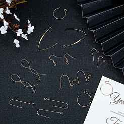 Pendientes de latón&nbsp;KK-SC0001-43G