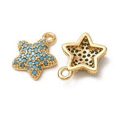 Pendientes de material sintético de color turquesa&nbsp;GG-CBAE681-14G
