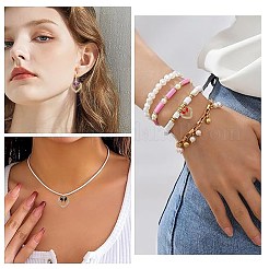 10 pz 6 colori smalto in lega con ciondoli di strass&nbsp;FIND-FS0005-38KCG