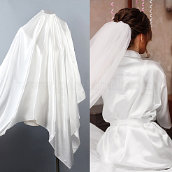 Tissu en satin de polyester&nbsp;OCOR-WH0082-214A
