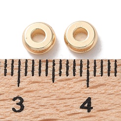 Abstandsperlen aus Messing mit Zahnstangenbeschichtung&nbsp;KK-F090-17LG-01