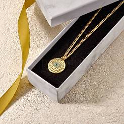 6 pièces en laiton micro pavé pendentifs en zircone cubique claire&nbsp;ZIRC-SZ0001-74