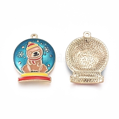 Pendentifs d'émail en alliage&nbsp;ENAM-E568-01G