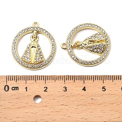 Pendenti strass in lega&nbsp;FIND-B051-04G