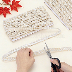 Garniture en dentelle tressée en polyester de 24 m&nbsp;OCOR-PH0036-68A
